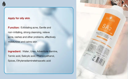 Kit Aqua Peel Premium 3 Soros 400ml Limpeza Facial Profissional Hidratação Esfoliação Tratamento Spa Casa