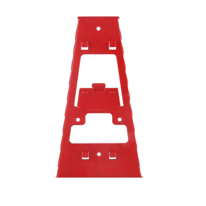 Organizador de Ferramentas Vermelho – Suporte para Chaves e Chaves de Boca | Porta-Ferramentas de Parede | Bandeja de Armazenamento para Soquetes | Organizador de Ferramentas em Plástico