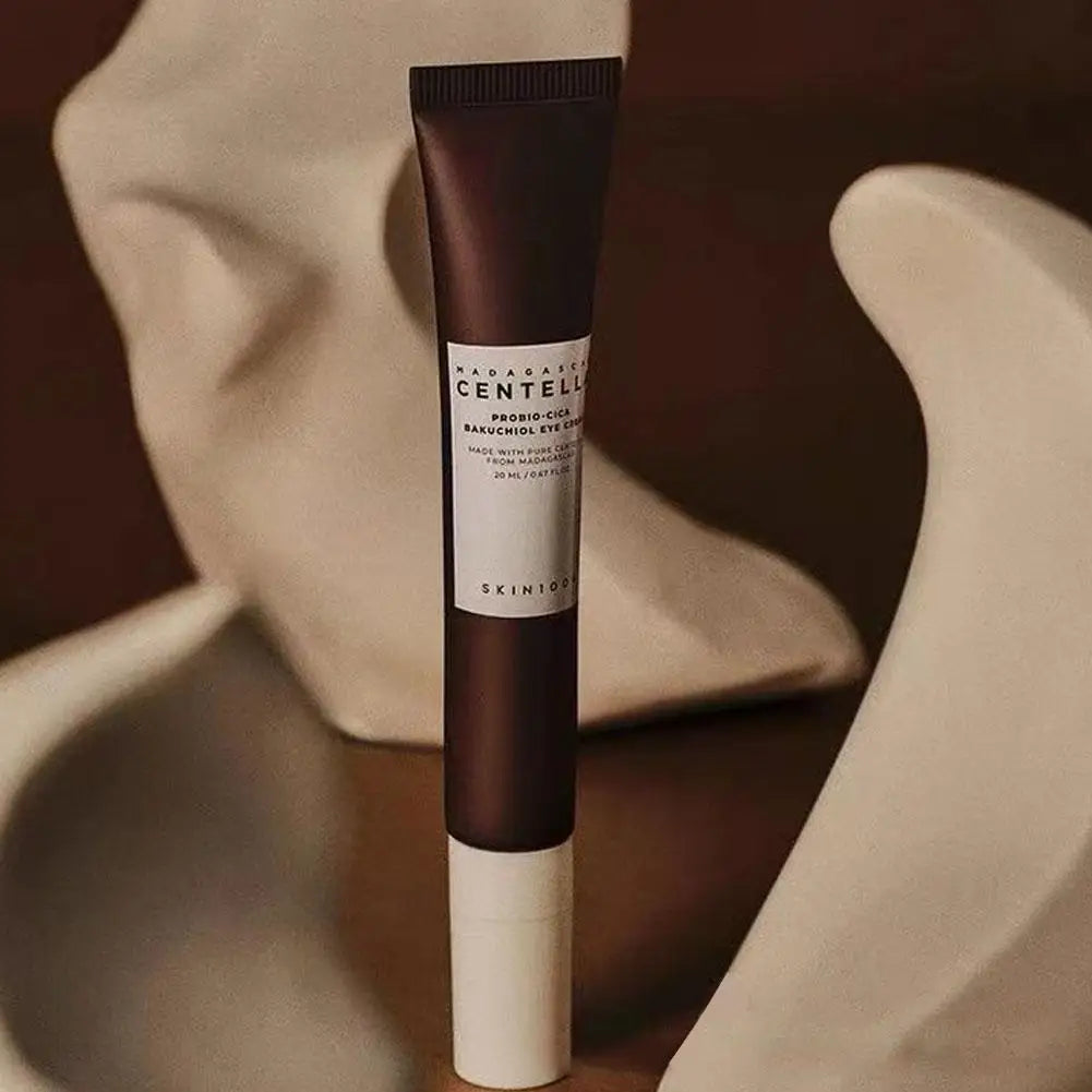 Crema probiótica para ojos con centella asiática (20 ml): antiarrugas, nutritiva, reparadora, reafirmante e hidratante.