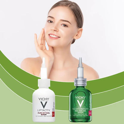 Crema Reparadora Facial Vichy con Ácido Salicílico 16% VC - Sérum de Retinol con Ácido Hialurónico B3