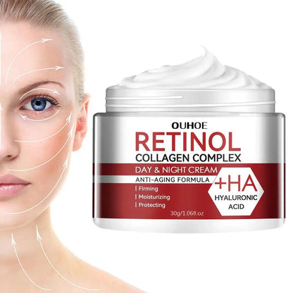 Crema de suero de retinol 30 g para el contorno de ojos: reafirmante, reafirmante, antienvejecimiento, reduce arrugas y líneas de expresión.