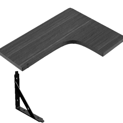 Prateleiras de Canto Flutuantes em Madeira | Design Moderno para Parede | Decoração e Arrumação