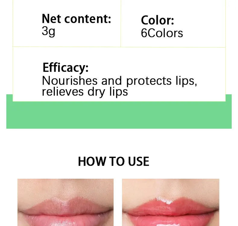 Brillo labial hidratante, resistente al agua y de larga duración. Líquido, intransferible y con envase ecológico.