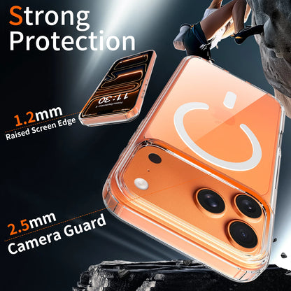 Clear iPhone case with MagSafe