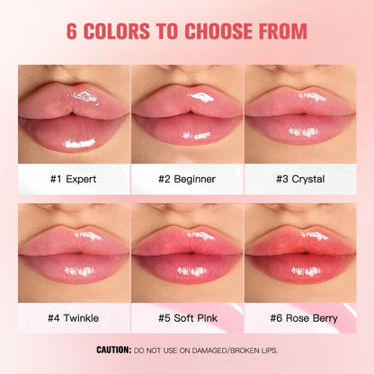 Gloss Aumentador Lábios Transparente Hidratante