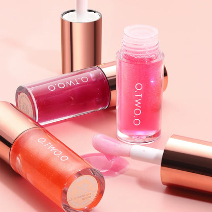 Óleo Labial O.TWO.O Volumizador com Glitter