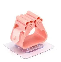 Gancho de Armazenamento para Vassoura e Mopa – Suporte Multiuso de Parede | Organizador Impermeável para Casa de Banho | Suporte para Ferramentas de Limpeza