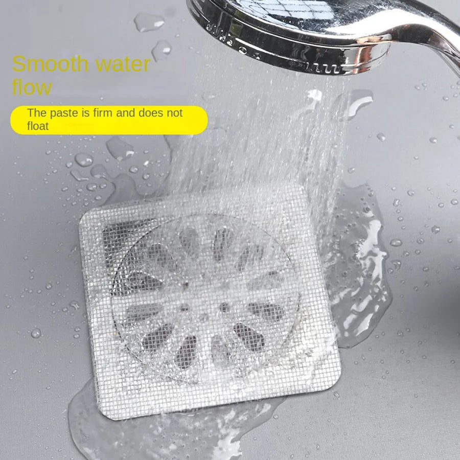 Filtro Adesivo para Pia – Tela Anti-Entupimento para Cozinha e Dreno | Adesivo Prático para Evitar Obstruções