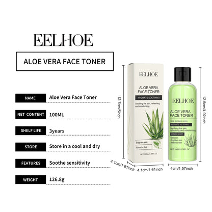 Aloe Vera Facial Toner 100ml - Moisturizing, Oil Control, Refreshing