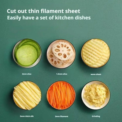 Manual Vegetable and Fruit Slicer – Grater, Cutter and Chopper | Potato and Vegetable Chopper | Practical Kitchen Accessory