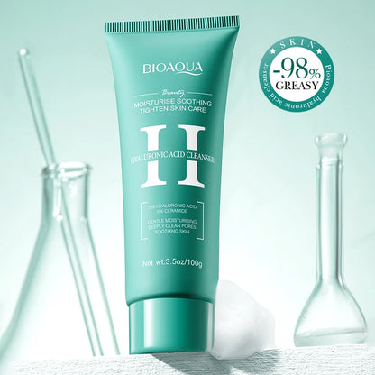 Gel Limpeza Facial BIOAQUA Ácido Hialurônico