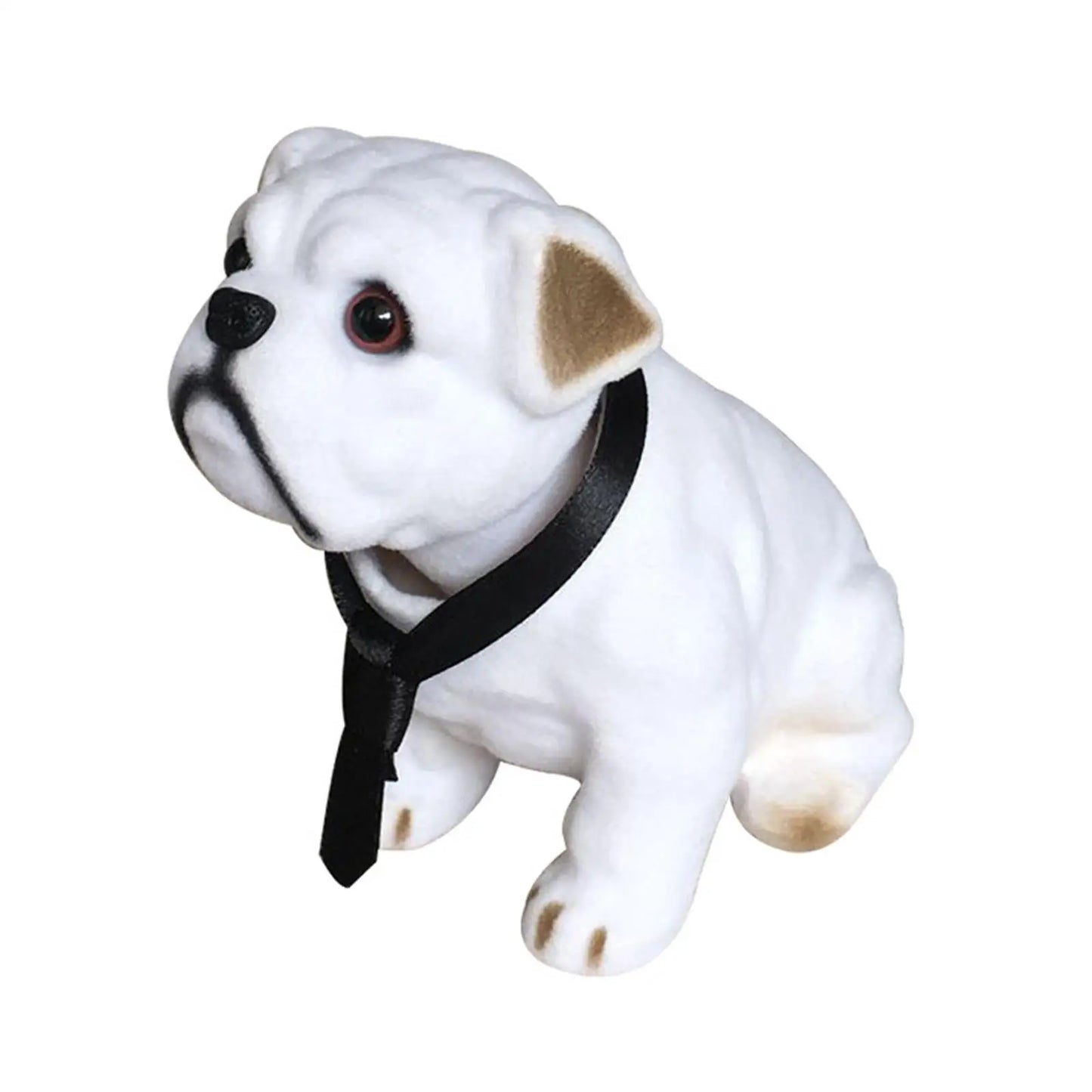 Boneco Cachorro Cabeça Balançante Resina – Decoração Carro Secretária Escritório Presente Artesanal