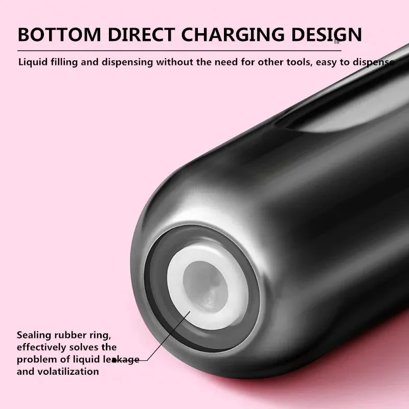 Kit de 10 botellas de perfume rellenables de 5 ml (vacías y rellenables) para viajes, cosméticos y cuadernos.