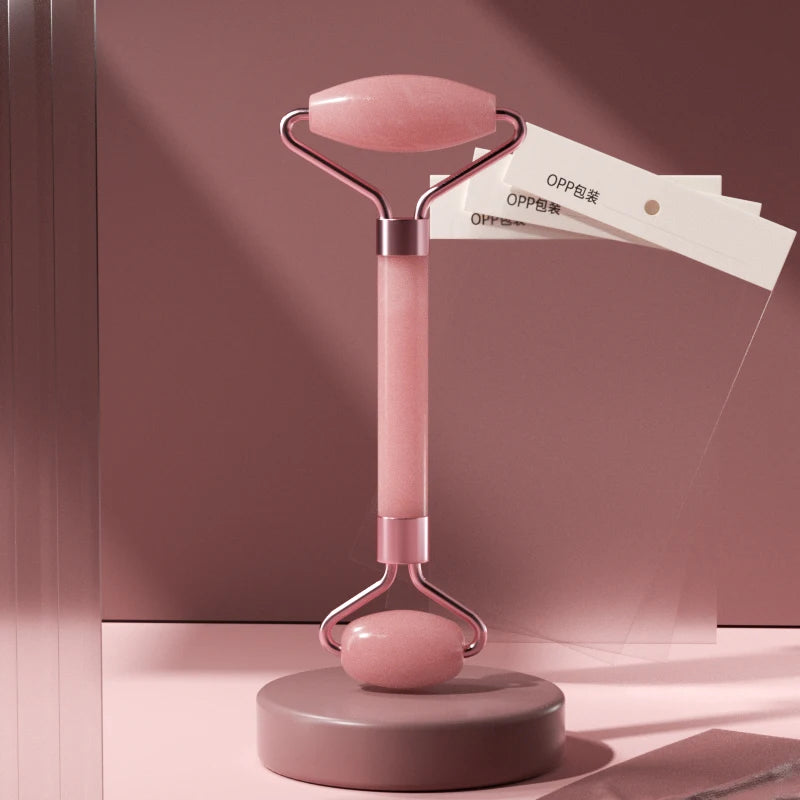 Roller Facial de Resina para Massagem e Gua Sha