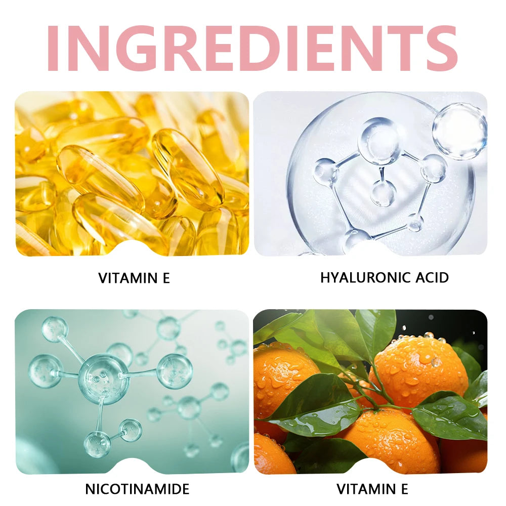 Kit Sérum Creme 5 em 1 Anti-Idade - Clareamento Rugas Firmeza Poros Hidratação Facial