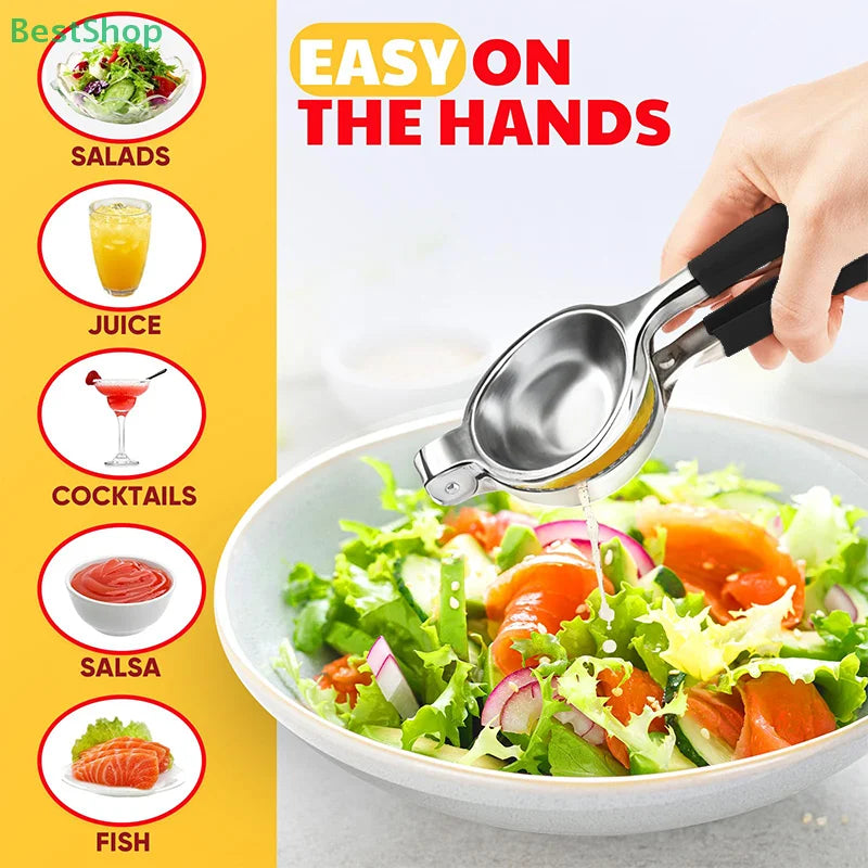 Espremedor Limão Manual Aço Inoxidável