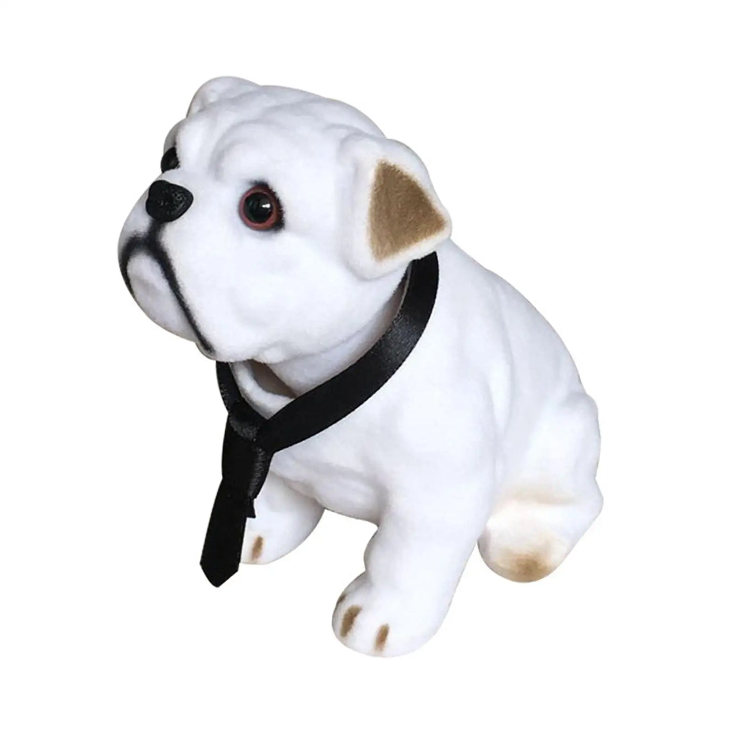 Boneco Cachorro Cabeça Balançante Resina – Decoração Carro Secretária Escritório Presente Artesanal