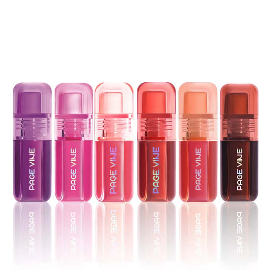 Blush Líquido Perolado 6 Cores – Impermeável Resistente Suor Efeito Natural Duradouro Rouge