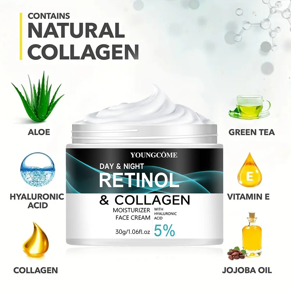 Creme Retinol YOUNGCOME - Elasticidade e Hidratação Profunda