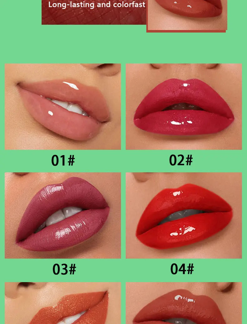 Brillo labial hidratante, resistente al agua y de larga duración. Líquido, intransferible y con envase ecológico.