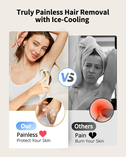 Depilador IPL Laser com Arrefecimento