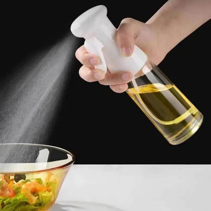Spray de Óleo para Cozinha - Pulverizador Dispensador Azeite Reutilizável Grau Alimentar Vinagre