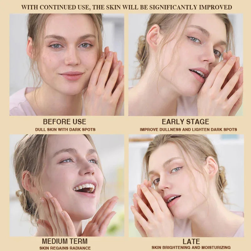 Crema facial y contorno de ojos antiarrugas - Hidratante - Antiedad, Lifting, Nutritiva, Reparadora, Colágeno, Esencia Coreana