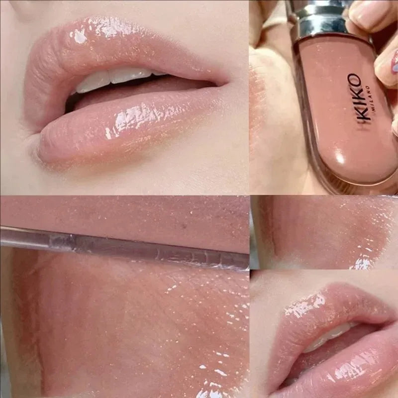 Brillo de labios KIKO 3D Hydra Mirror: brillante, perlado, voluminizador, intransferible