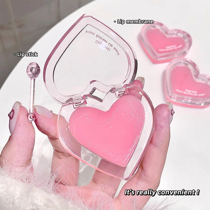 Bálsamo labial con extracto de plantas Gege Bear: brillo hidratante, incoloro y nutritivo.