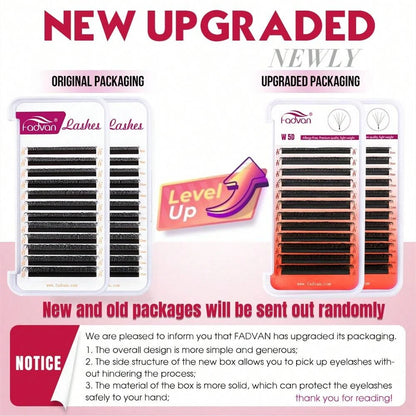 Extensiones de pestañas 5D FADVAN Efecto Visón Volumen
