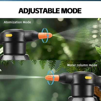Pulverizador Elétrico Portátil 2L Recarregável - Atomizador Automático para Jardim e Plantas
