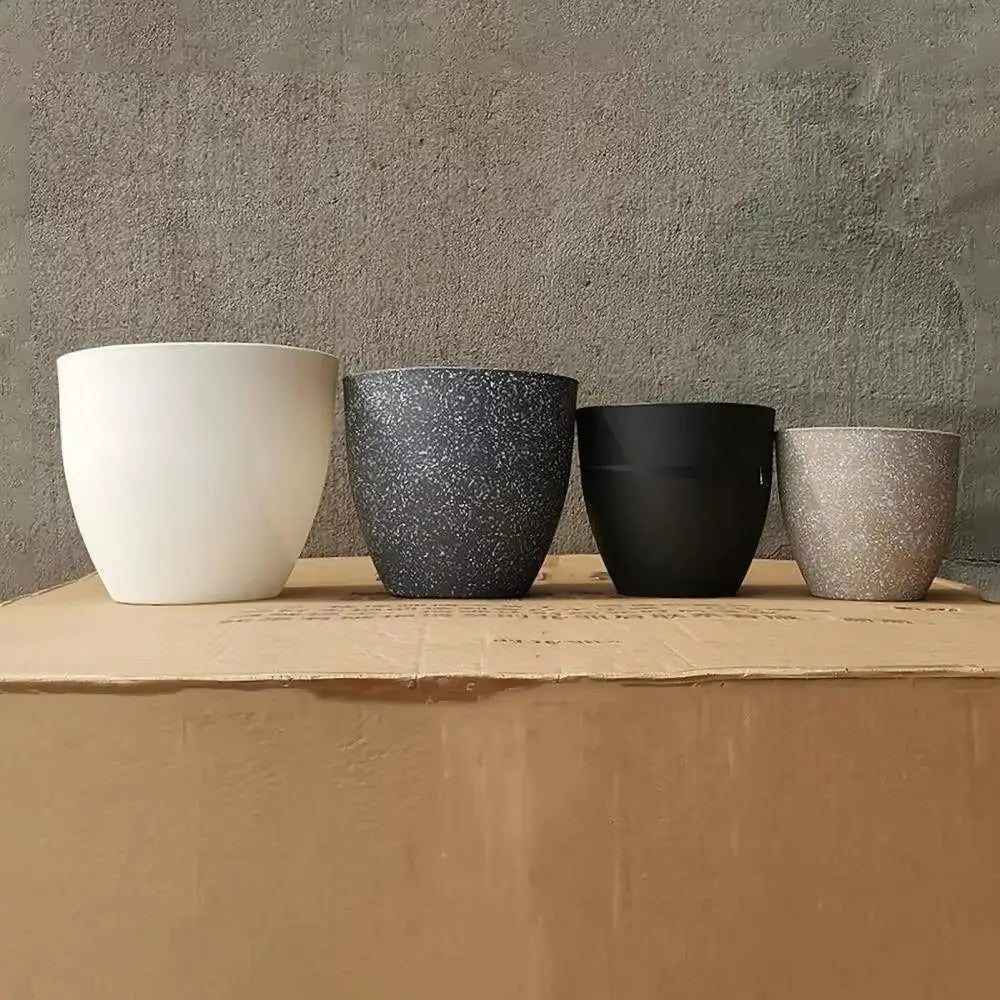 Vaso Bonsai Efeito Pedra Grande Capacidade - Varanda Jardim Decoração Cultivo Plantas