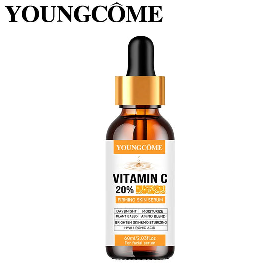 Suero facial con vitamina C: elimina arrugas, reafirma, suaviza líneas de expresión, antiedad, esencia iluminadora e ilumina la piel.