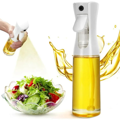 Spray de Óleo para Cozinha - Pulverizador Dispensador Azeite Reutilizável Grau Alimentar Vinagre