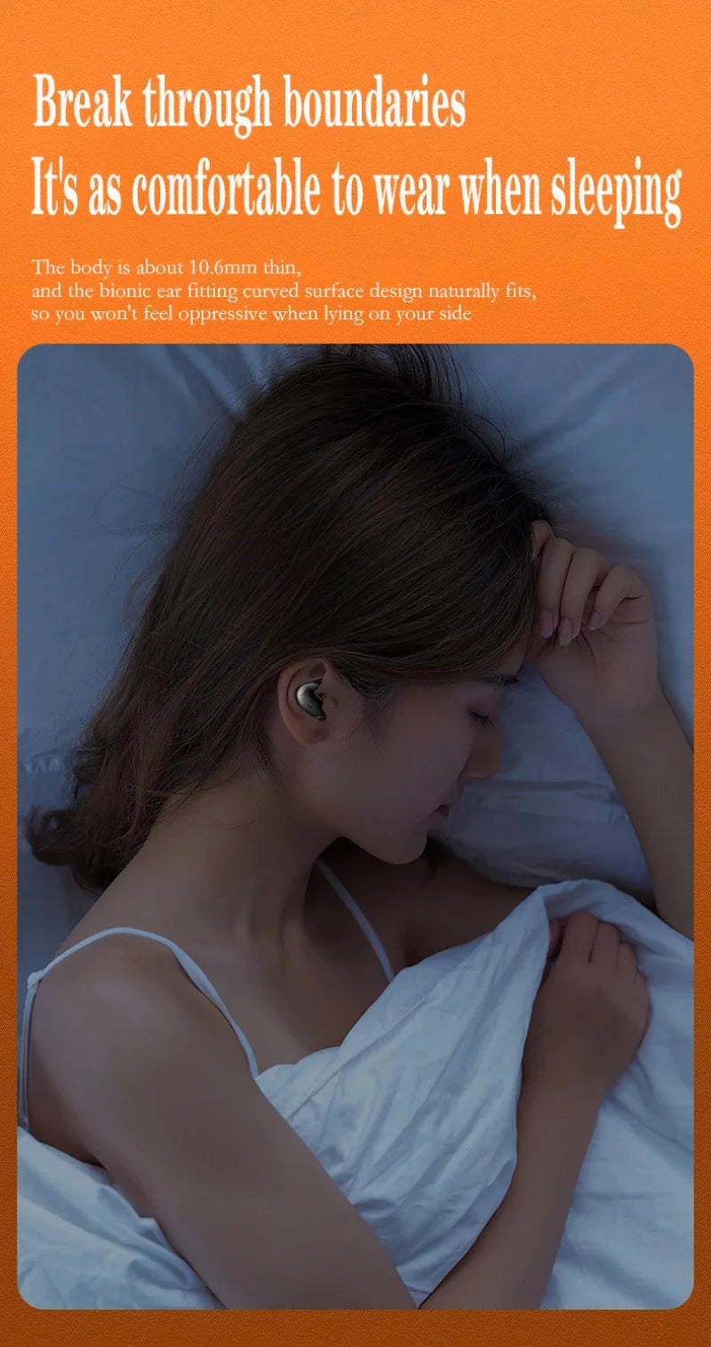 Xiaomi Mijia Sleep Earbuds Bluetooth 5.3 - Invisible Sleep Headphones with Noise Cancellation