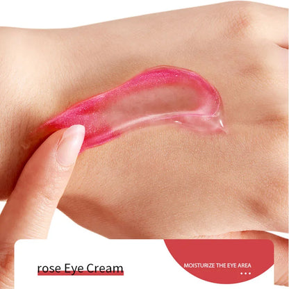 Creme Olhos Rosa SADOER - Anti-Olheiras Bolsas Firmeza Hidratação Contorno Olhos