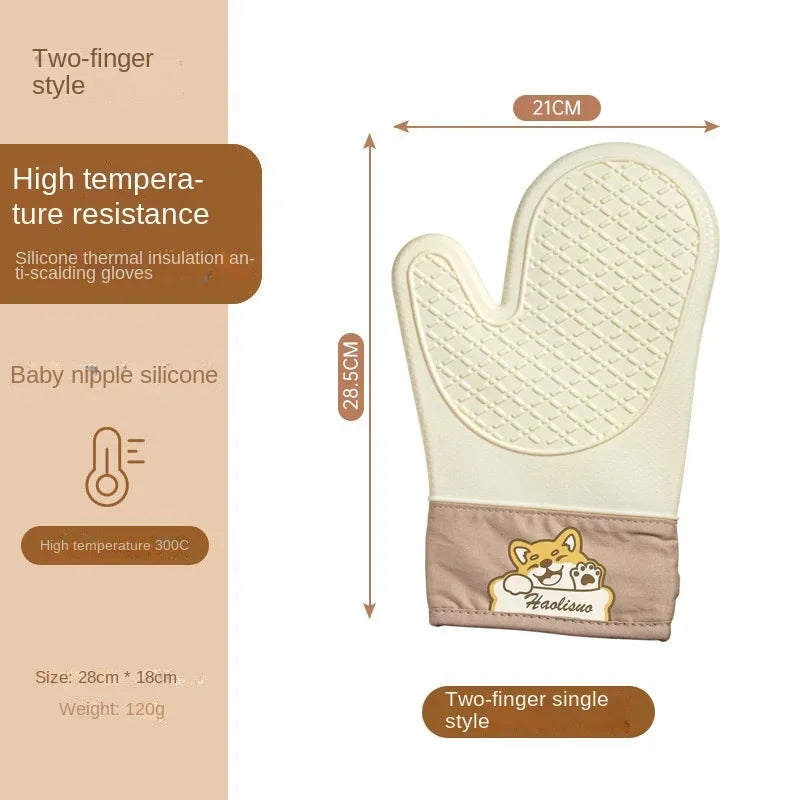 Luvas Silicone Cozinha Resistentes Calor