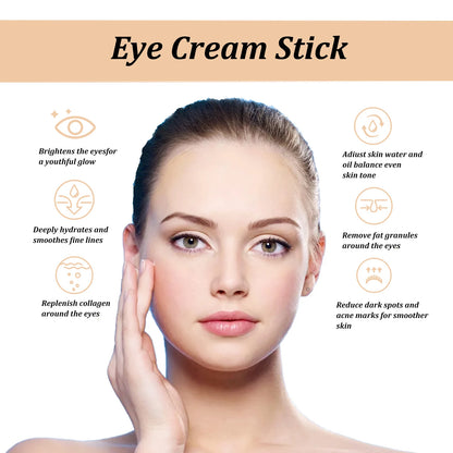 Crema para ojos con colágeno de caracol: suaviza las líneas finas y arrugas, aclara las ojeras, reafirma, reduce la hinchazón e hidrata.