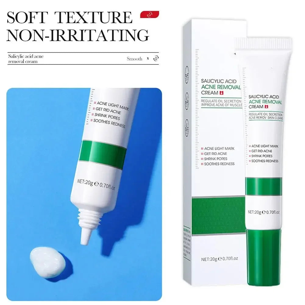 Crema reductora de poros con ácido salicílico: reduce los poros dilatados, elimina los puntos negros, suaviza y repara la piel.