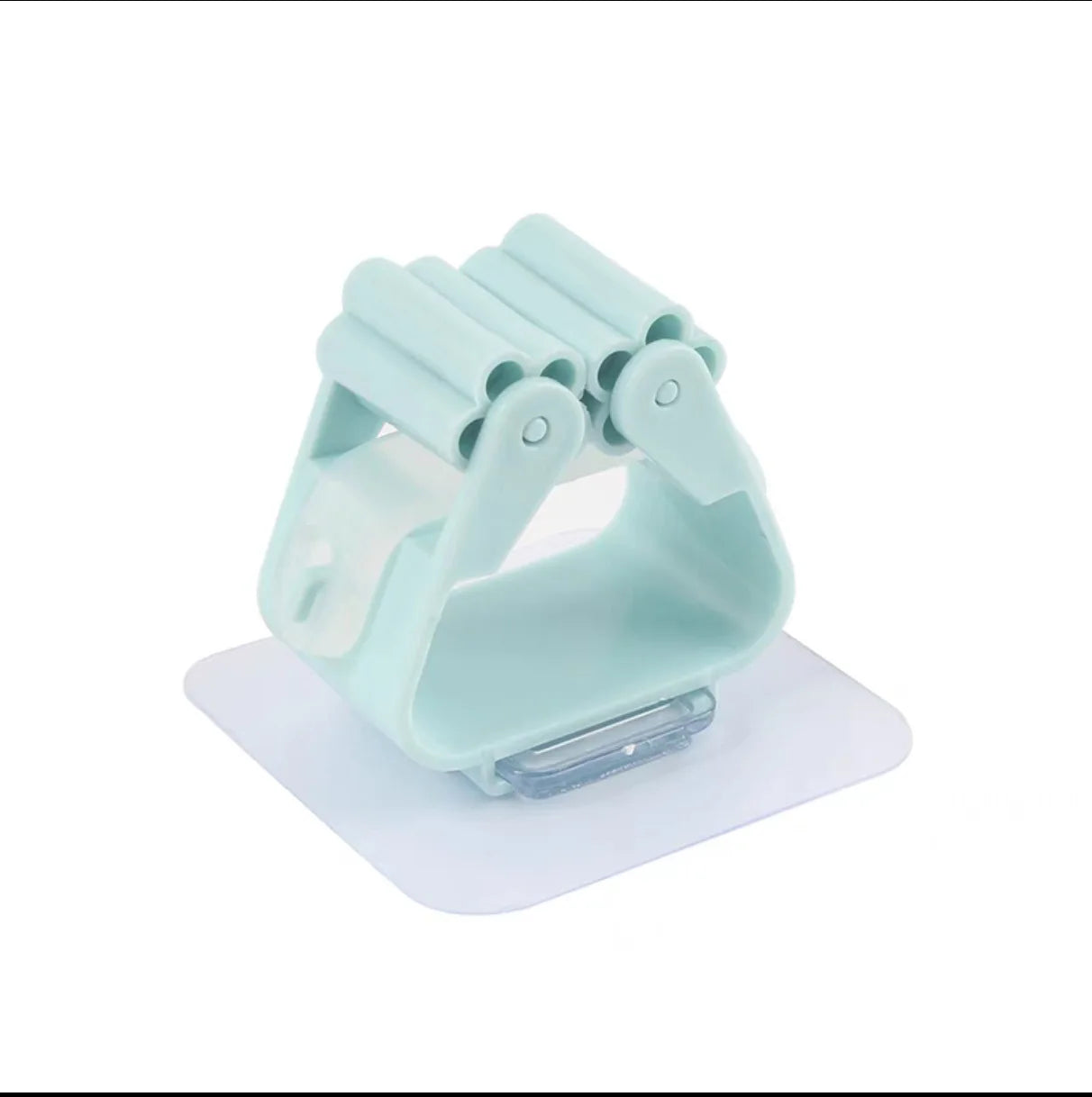 Gancho de Armazenamento para Vassoura e Mopa – Suporte Multiuso de Parede | Organizador Impermeável para Casa de Banho | Suporte para Ferramentas de Limpeza