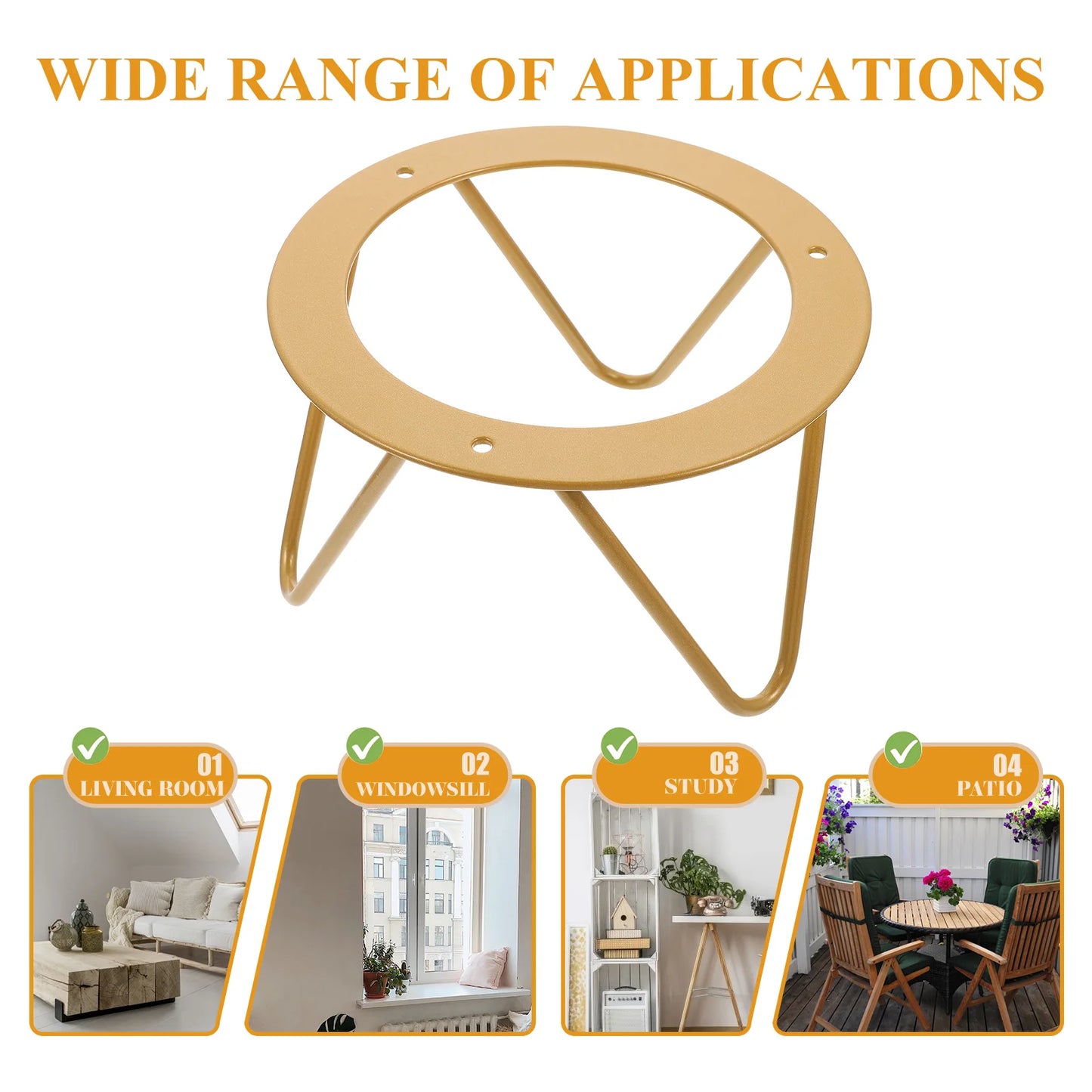 Suporte Base Tabuleiro Metal Expositor – Organizador Ovos Frutas Lanches Cristal Cozinha Casa