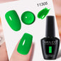 NAILCO Gel Nail Polish 15ml UV/LED Hema/TPO Free – Professional Semi-Permanent Base and Top Coat