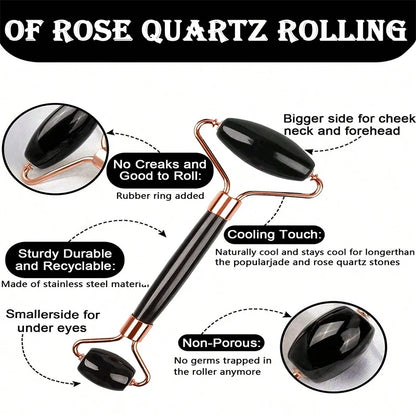 Ice Roller Facial 1/2/3 Unidades | Massageador de Gelo | Gua Sha | Kit Lifting e Contorno Facial | Cuidados de Pele