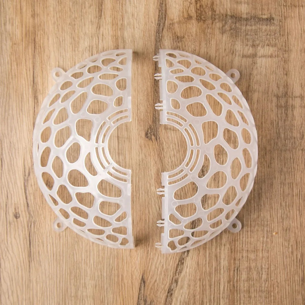 Protetor Solo Plantas Tampa Transparente Vazada