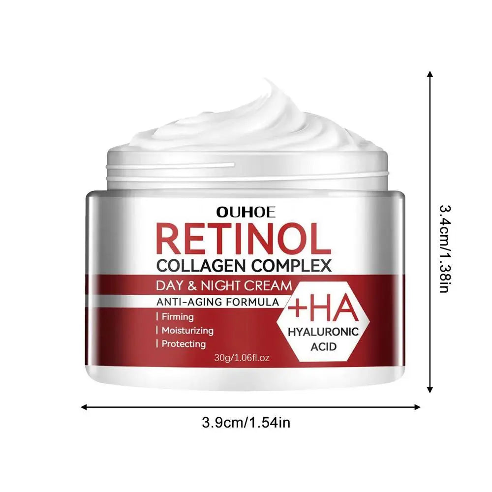 Crema de suero de retinol 30 g para el contorno de ojos: reafirmante, reafirmante, antienvejecimiento, reduce arrugas y líneas de expresión.