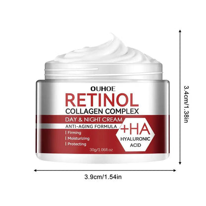 Crema de suero de retinol 30 g para el contorno de ojos: reafirmante, reafirmante, antienvejecimiento, reduce arrugas y líneas de expresión.