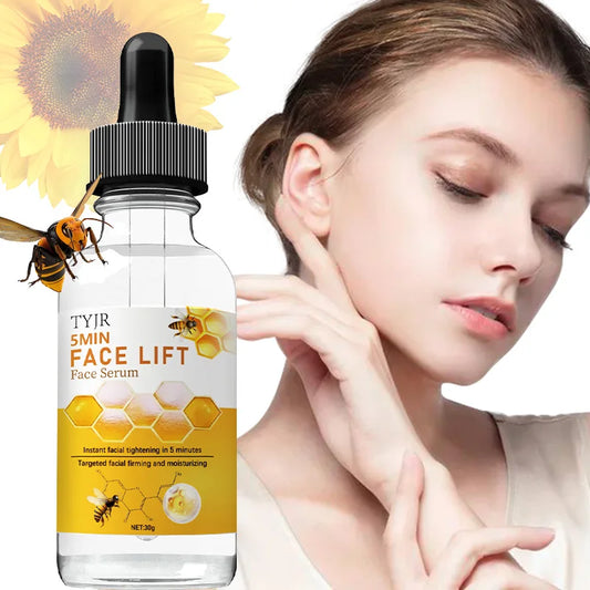 Esencia de veneno de abeja 30 ml: potente hidratante con ácido hialurónico para una piel firme, suave y radiante.