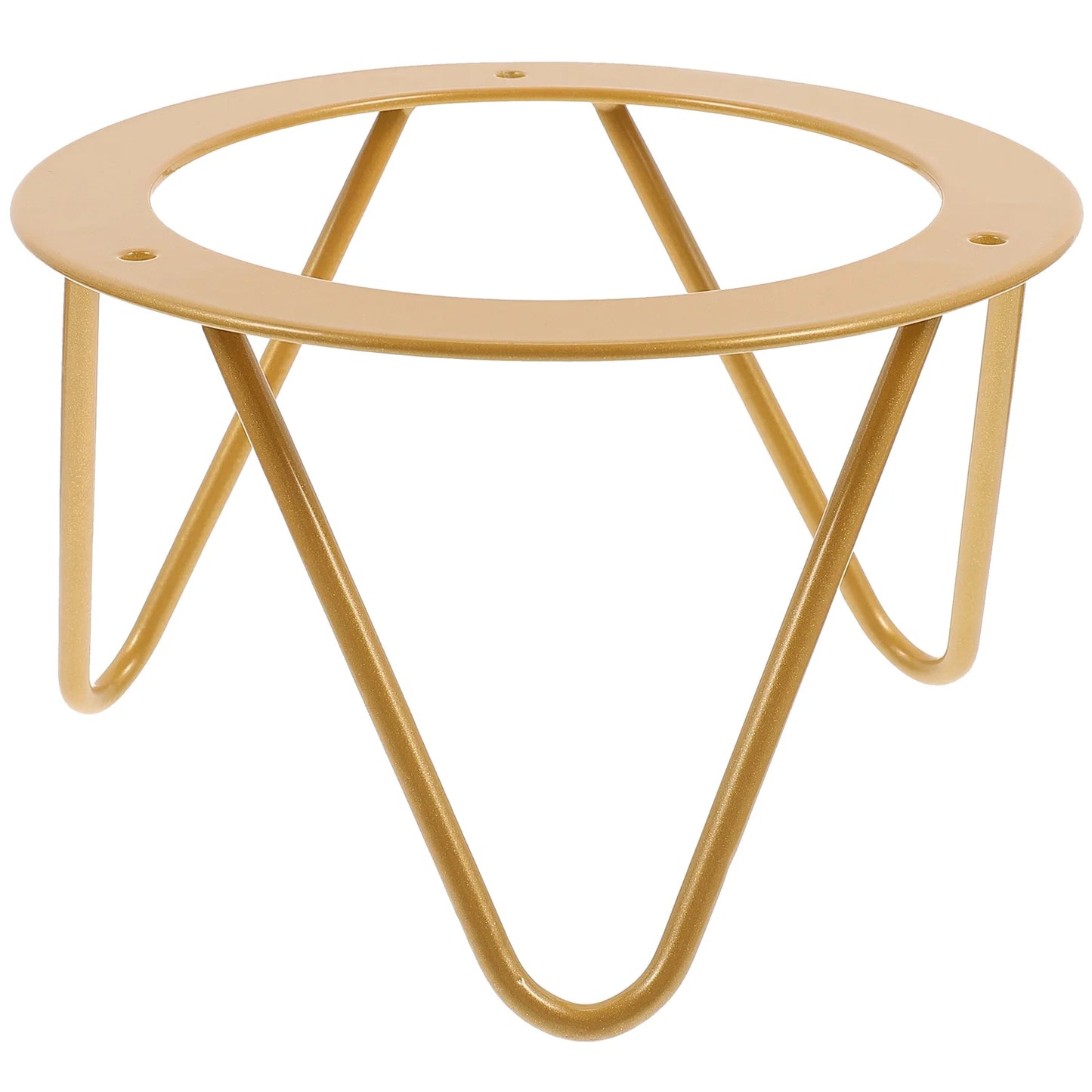 Suporte Base Tabuleiro Metal Expositor – Organizador Ovos Frutas Lanches Cristal Cozinha Casa