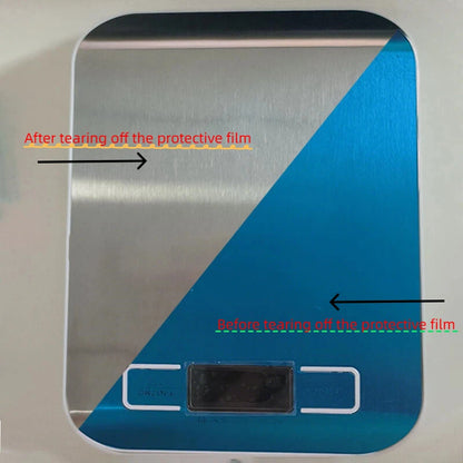 Balança Digital Cozinha LED 5kg Aço Inoxidável