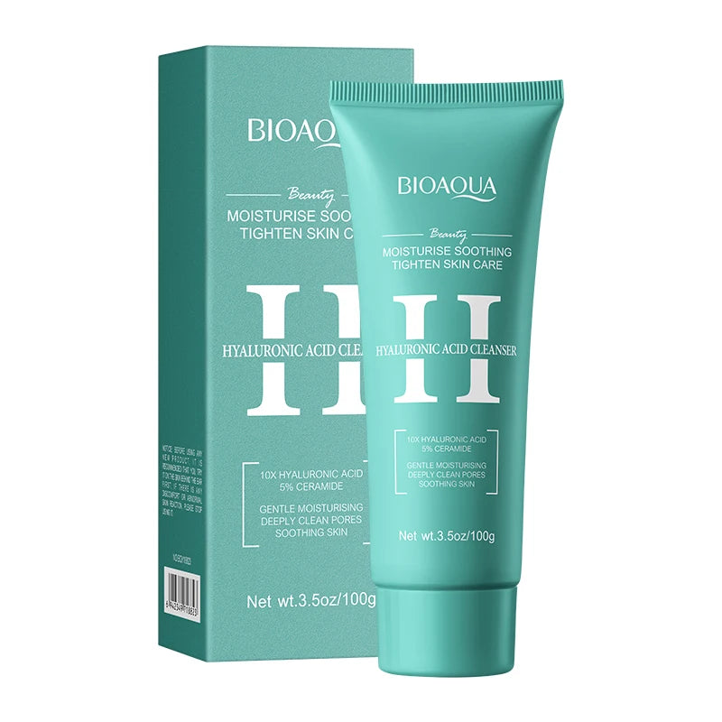 Gel Limpeza Facial BIOAQUA Ácido Hialurônico